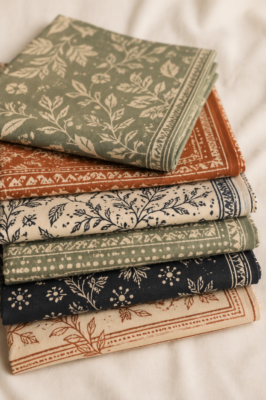 Printed Bandana Pack — Mixed House Prints